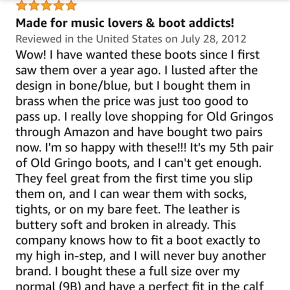 RARE Old Gringo Violina Music Note Cowboy Boots - Picture 4 of 16